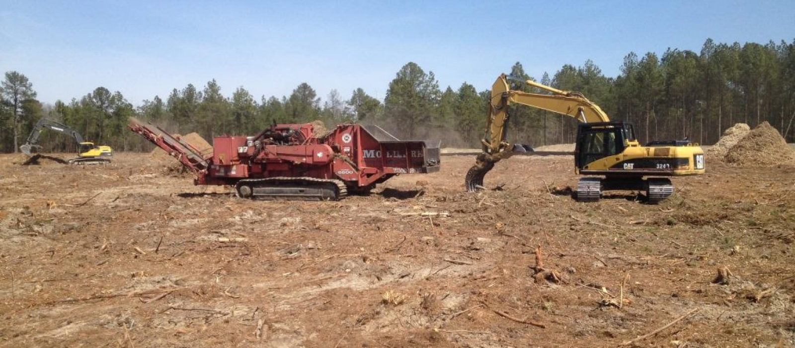Tailings Pond Us Silica Land Clearing