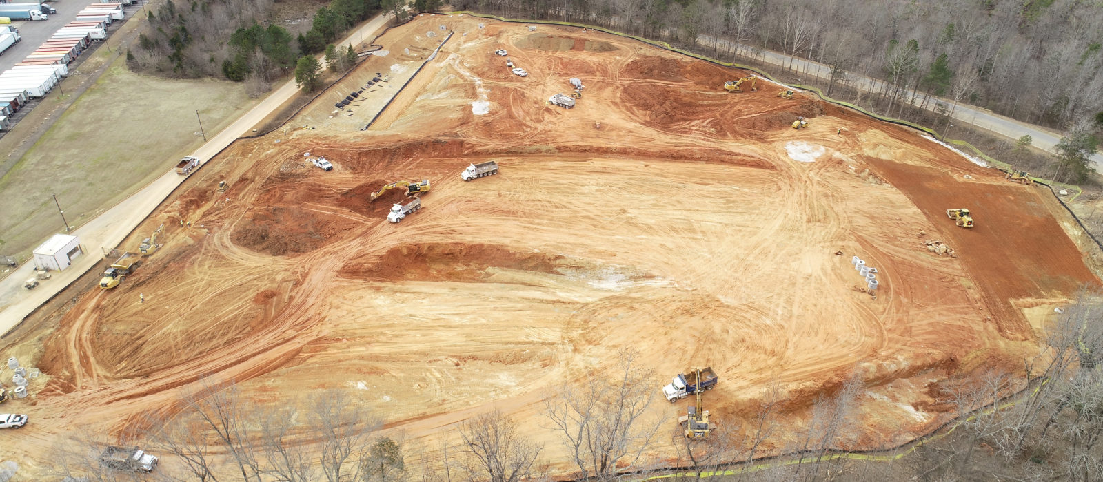 Red Deere-Blue Cell aerial photo