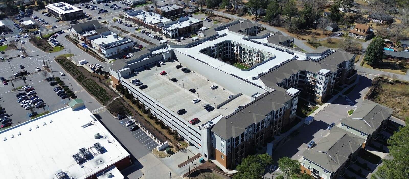 aerial view Project-Commercial-Cardinal Crossing-complete